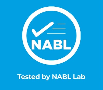 Tested by NABL Lab