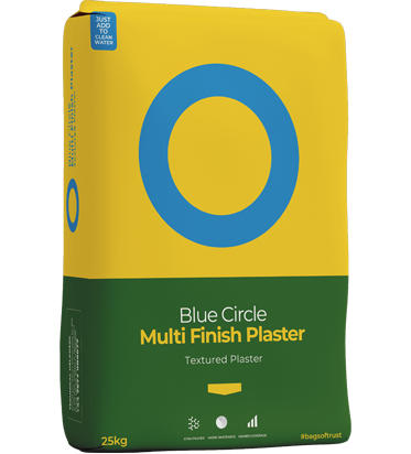 Blue Circle Texture Plaster